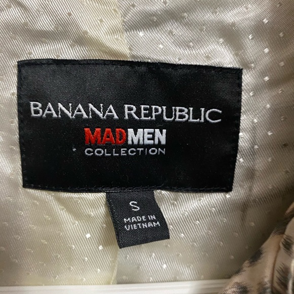 Banana republic leopard print peacoat small - Picture 4 of 6